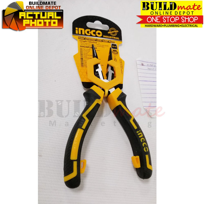 INGCO High Leverage Long Nose Pliers 6 inch HHLNP28160 •BUILDMATE• IHT
