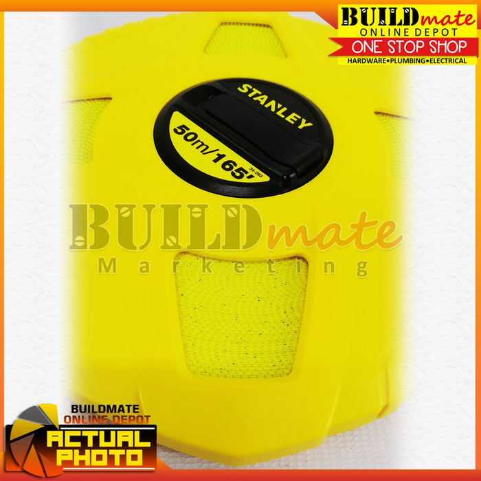 STANLEY ORIGINAL Closed Case Fiberglass Long Tape 50m/165ft 34-263 •BUILDMATE• SHT