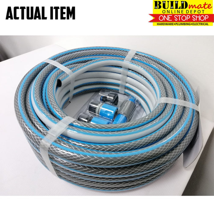CRESTON 1/2" PVC Garden Hose with Sprayer Nozzle 15Meter CW-9015