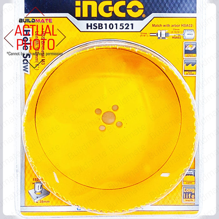 INGCO Hole Saw 152mm HSB101521 •BUILDMATE• IHT