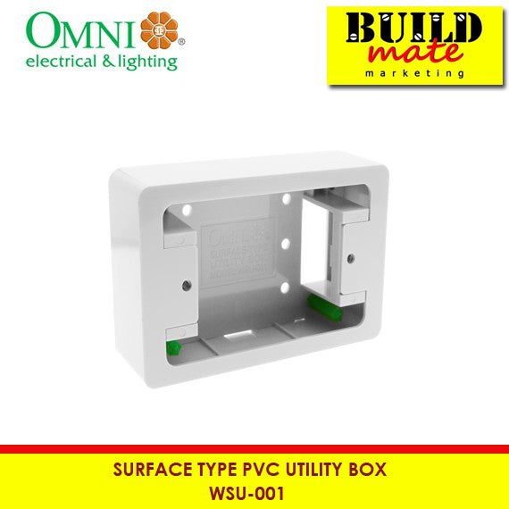 OMNI Surface Type PVC Utility Box WSU-001 •BUILDMATE•