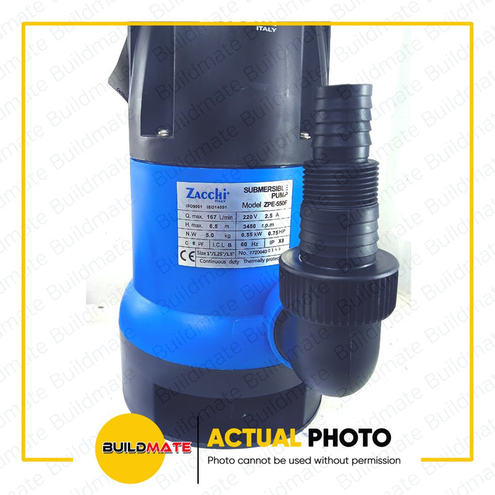 ZACCHI Micro Submersible Pump Dirty Water •BUILDMATE•