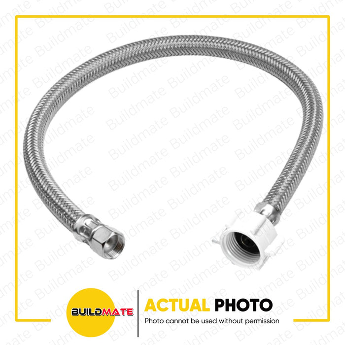 WATERHOUSE by POWERHOUSE Stainless Flexible Hose For Water Closet 3/8" x 7/87" x 12" •BUILDMATE•