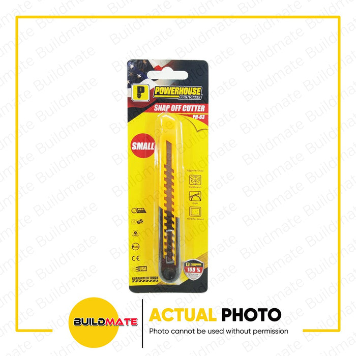 POWERHOUSE Snap Off Cutter SMALL 9mm PH-63 •BUILDMATE• PHHT