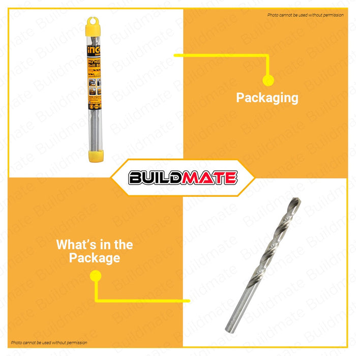 INGCO M2 HSS Drill Bit 5/16" DBT11105161 100% ORIGINAL / AUTHENTIC •BUILDMATE• IHT