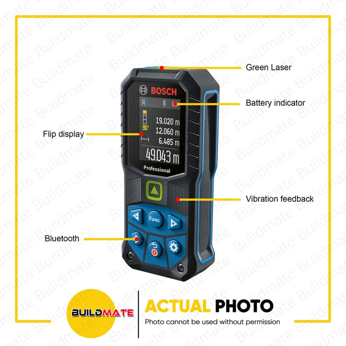 BOSCH Professional Laser RANGEFINDER GLM 50-27 CG 0601072UK0 •BUILDMATE• BMT