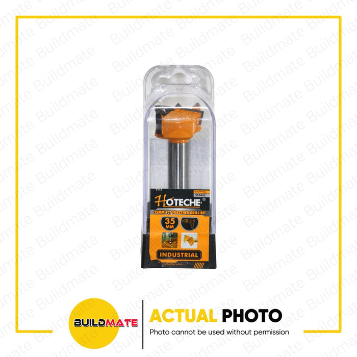 HOTECHE TCT Forstner Drill Bit 35mm HTC-510435 •BUILDMATE•
