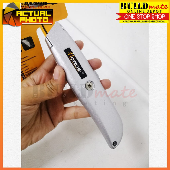 Hoteche Utility Knife Zinc Alloy 310619 T-Type Blade •BUILDMATE•