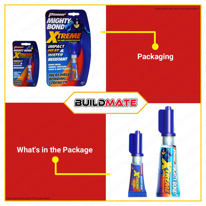PIONEER Mighty Bond XTREME 1G | 3G [SOLD PER PIECE] Generation Glue FGT00096 | 1MBX119D •BUILDMATE•