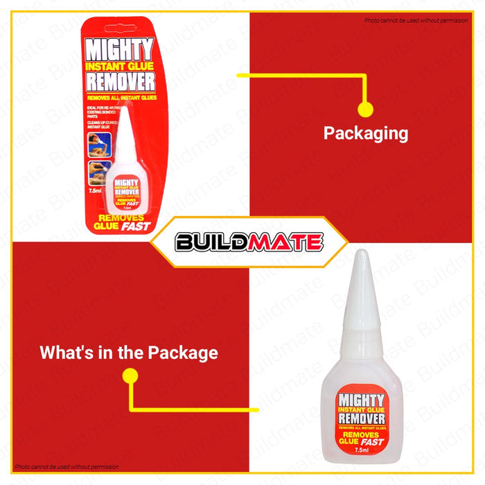 PIONEER Mighty Remover 7.5ML Instant Glue Remover Removes All Instant Glue FGT00075 •BUILDMATE•
