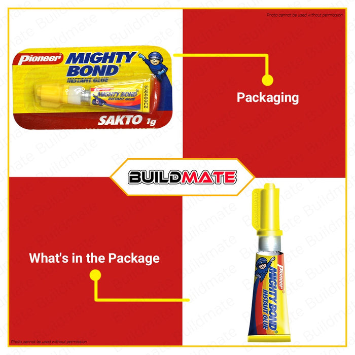 Pioneer Mighty Bond 1G Sakto | Sakto Strip [SOLD PER PIECE] Instant Glue 1M321169 | 1MBS8A1B01