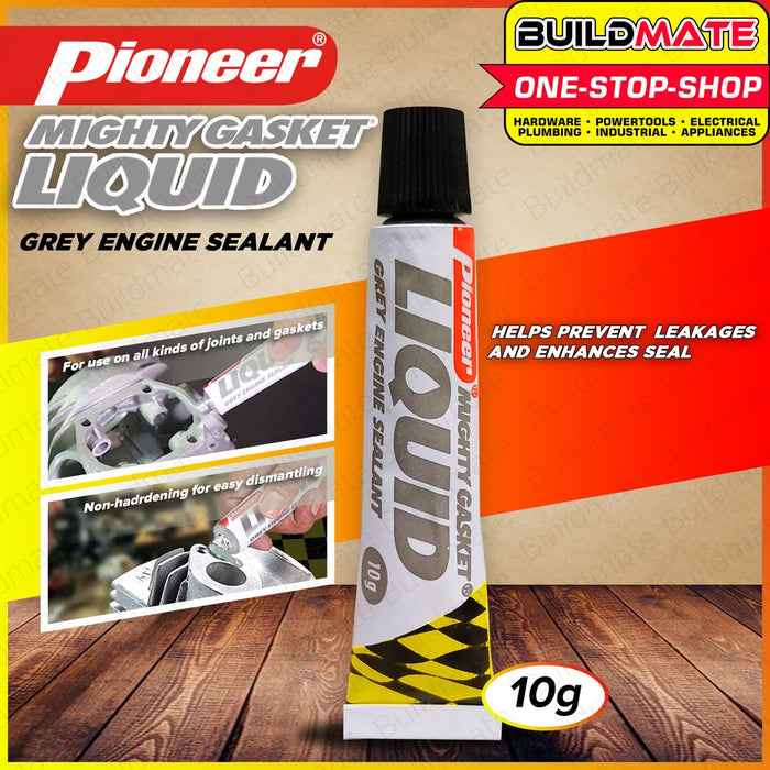 [1PC ONLY] PIONEER Might Gasket Liquid 10G Grey Engine Sealant FGT00220 •BUILDMATE•