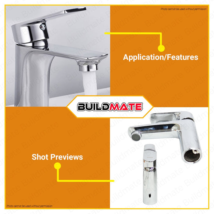 INGCO Single Lever Washbasin Wash Basin Mixer Faucet Industrial Sink Tap HSLBM11501 •BUILDMATE• IHT