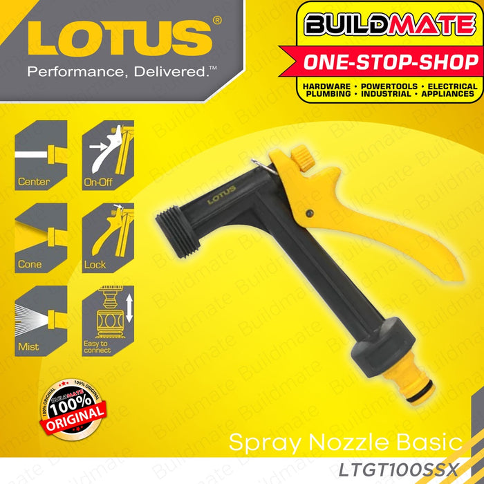 LOTUS Spray Nozzle Basic | Classic [SOLD PER PIECE] Plastic Nozzle Garden Tools •BUILDMATE• LHT