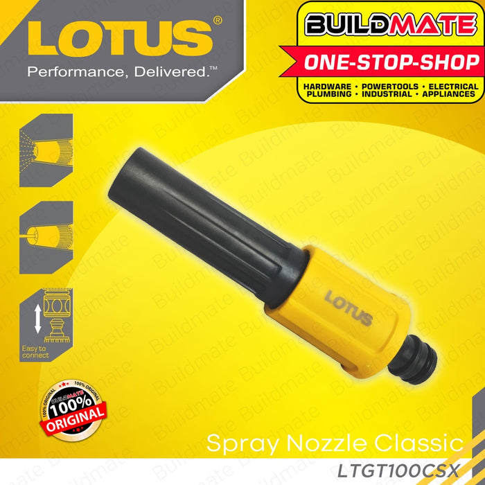 LOTUS Spray Nozzle Basic | Classic [SOLD PER PIECE] Plastic Nozzle Garden Tools •BUILDMATE• LHT