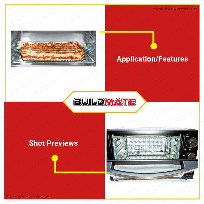 MICROMATIC Kitchen Oven Toaster 16L 1500W Electric Oven Microwave Toaster Baking MOV16 •BUILDMATE•
