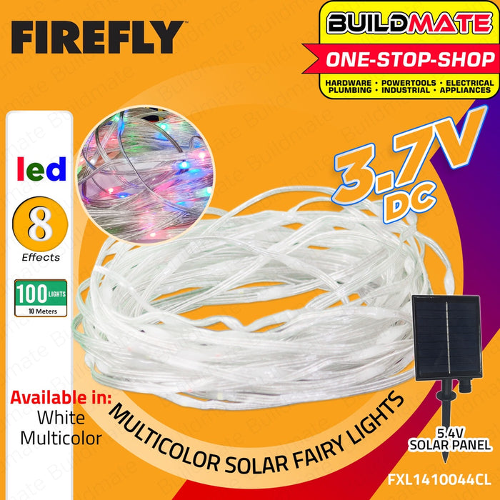 FIREFLY Christmas Solar Fairy Lights 10M White | Multicolor Christmas Light Led Lights •BUILDMATE•