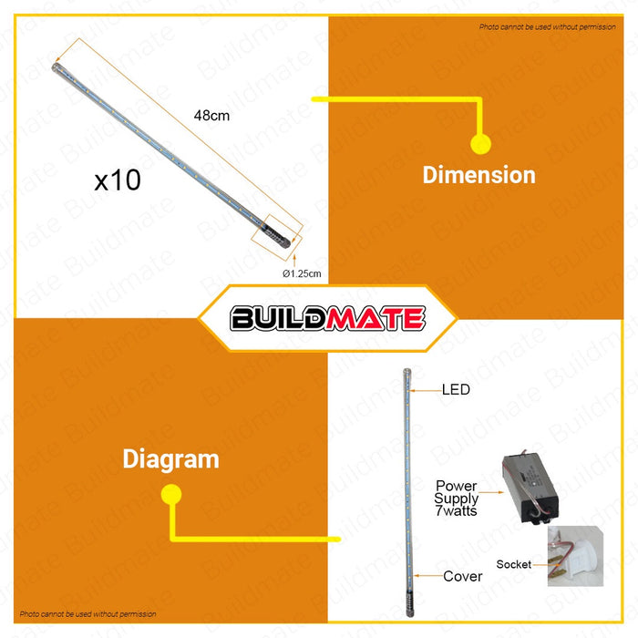 FIREFLY White Christmas LED Meteor Lights White | Warm White Meteor Shower Rain Lights •BUILDMATE•