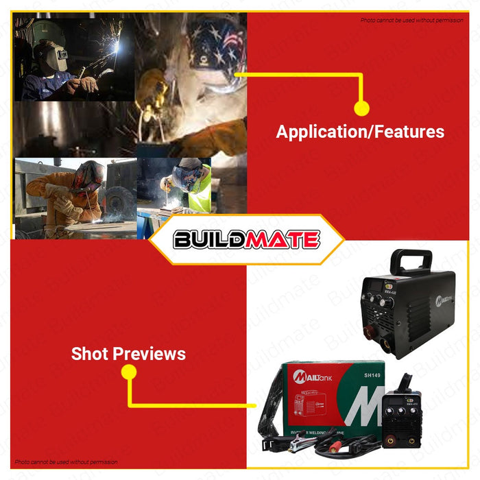 MAILTANK Portable Inverter Welding Machine ARC MMA-400 IGBT Welder Machine SH149-400A •BUILDMATE•