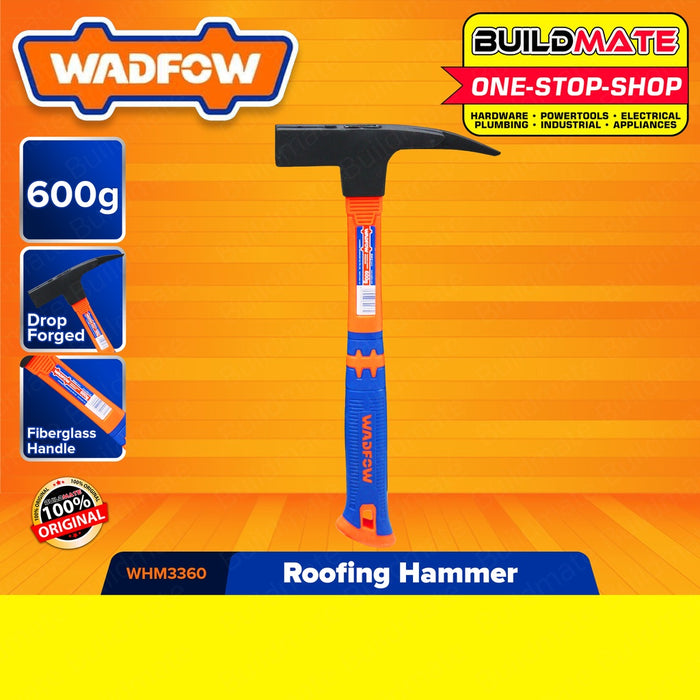 WADFOW Roofing Hammer 600G Magnetic Nail Carpenter Hammer Framing Hammer WHM3360 •BUILDMATE• WHT